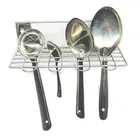 Stainless Steel Glass Stand & Chakla Belan Stand with Utensil Holder 