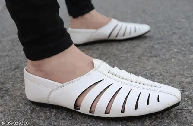 Loafers for Men (White, 10)