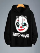 Fleece Printed Hoodie for Men 