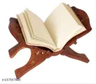 Wooden Holy Book Stand, Brown, Pack of 2