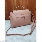 PU Sling Bag for Women, Pink