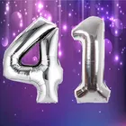 Foil Balloon for Birthday Celebration, No. 41 