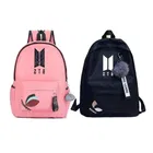 Combo of BTS Printed PU Backpacks for Women & Girls 