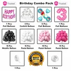 Mermaid Princess Theme 3rd Happy Birthday Decoration,Multicolour,Set Of 1