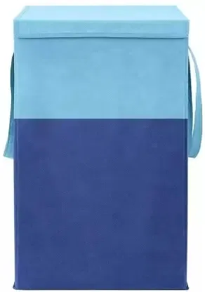 Cloth Laundry Baskets, Blue (75 L)