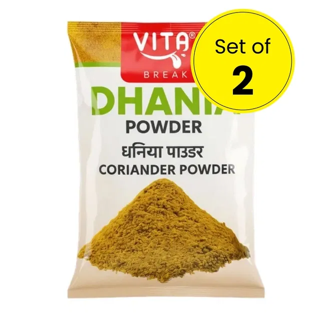 विटा ब्रेक धनिया पाउडर 2X500 g (सेट ऑफ 2)