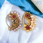 Alloy Nath Nosepins for Women 