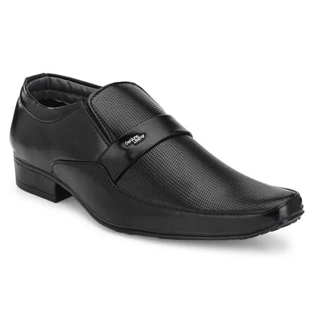 Formal Shoes for Men (Black, 7)