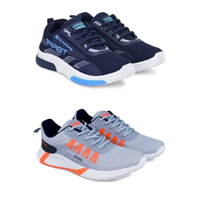 Combo of Casual Shoes for Boys (Multicolor, 5.5-6 Years) (Pack of 2)