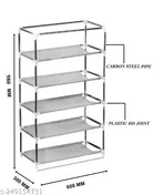 Metal 5 Layer Collapsible Multipurpose Rack 