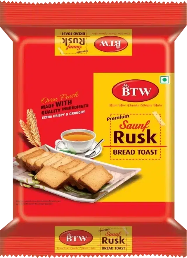 BTW सौंफ रस्क 275 g