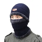 Beanie Cap with Neck Warmer & Gloves for Unisex 
