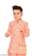 Cotton Blend Sherwani for Boys 