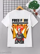 Round Neck Printed T-Shirt for Boys 