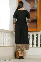 Viscose Rayon Printed Kurti for Women 
