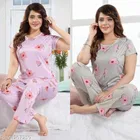 Satin Nightsuit for Women 