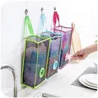Plastic Wall Hanging Garbage Bags (Multicolor, Pack of 3)