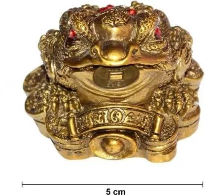 Polyresin Decorative Showpiece (Golden)