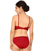 Pibu वीमेन कॉटन ब्रा पैंटी सेट 