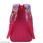 Polyester Backpack Bag, Pink