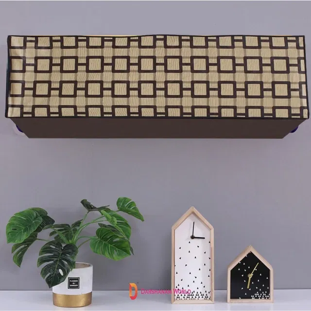 PVC Printed AC Cover (Multicolor, 1.5 Ton)