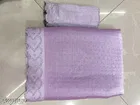 Jimmy Choo Solid Saree For Women, Purple