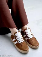Shoetopia Girls Sneakers - Beige 