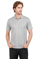 Polyester T-shirt for Men, Grey 
