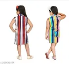 Cotton Blend Dress for Girls 