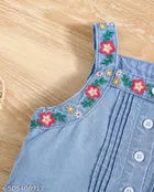 Hosiery Cotton Printed Clothing Set for Kids, Blue 