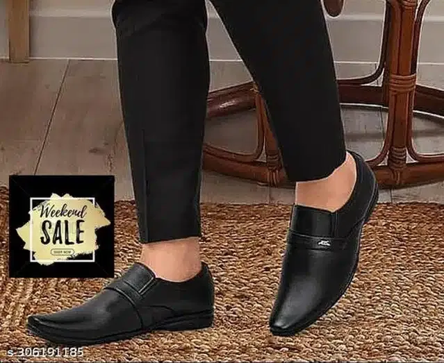 Formal Shoes for Men (Black, 10)