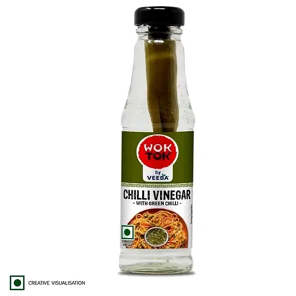 वीबा वोक टोक चिली विनेगर 175 ml (बोतल)