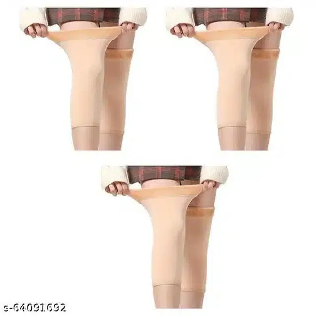 Woolen Knee Protector (Beige, Set of 3)