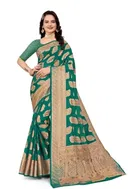 Organza Zari Woven Saree for Women 