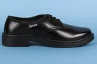 Ajanta Boy School Shoes, Black 