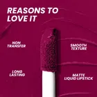 Seven Seas Liquid Lipstick for Women, Purple Shade 