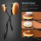 Majestique Compact Makeup Brush Set 