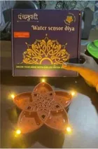 Traditional Panchmukhi Water LED Diya for Festive Decoration 