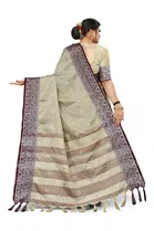 SVB एम्बेलिश्ड साड़ी फॉर वीमेन 