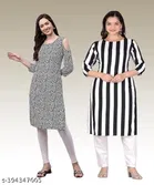 Crepe Kurtis for Women 