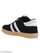 Striped Synthetic Ballerinas for Girls 