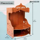 Wooden DIY Home Temple 