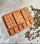 Moldberry Chocolate Bar Mould 9in1 Design-1 MB/2025