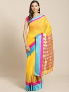 Cotton Embellished Saree for Women 