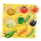 Vegetable Puzzle Board Game for Kids 