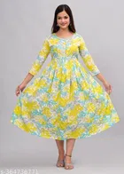 Rayon Kurti for Women, Multicolor 