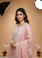 Bandhani Printed Jaipuri Designs Embroidered Top Bottom Duppata for Women 