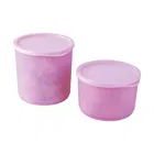 Fresherware Airtight Round Containers Set of 2 