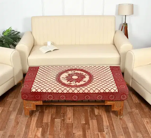 Polycotton Table Covers (Maroon, 40x60 Inches)