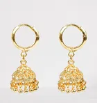 Gold Plated Jhumkas for Women 